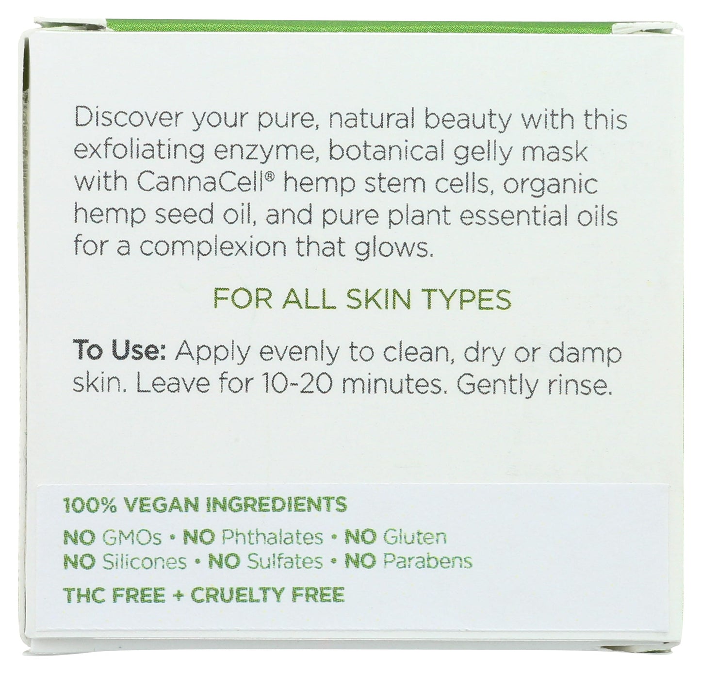 Andalou Naturals CannaCell Glow Mask, 1.7 Ounces