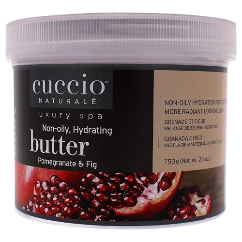 Cuccio Naturale Butter Blends - Ultra-Moisturizing, Renewing, Smoothing Scented Body Cream - Deep Hydration For Dry Skin Repair - Made With Natural