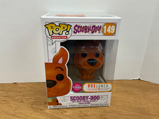 Funko POP! Orange Flocked Scooby Doo #149