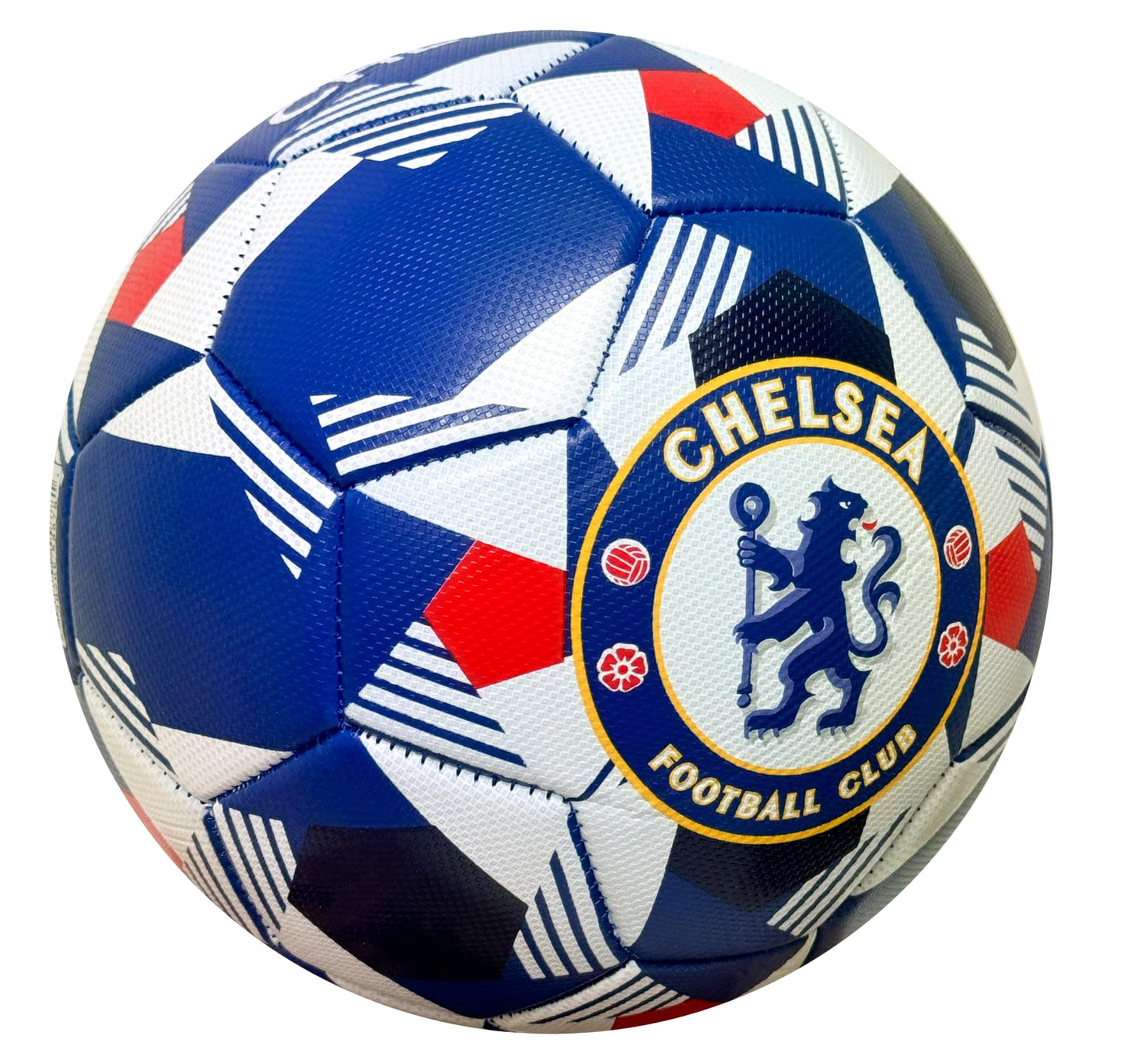Icon Sports Chelsea FC Soccer Ball, for All Ages - Size 2,4 and 5, Licensed Chelsea Blue Ball (#4)