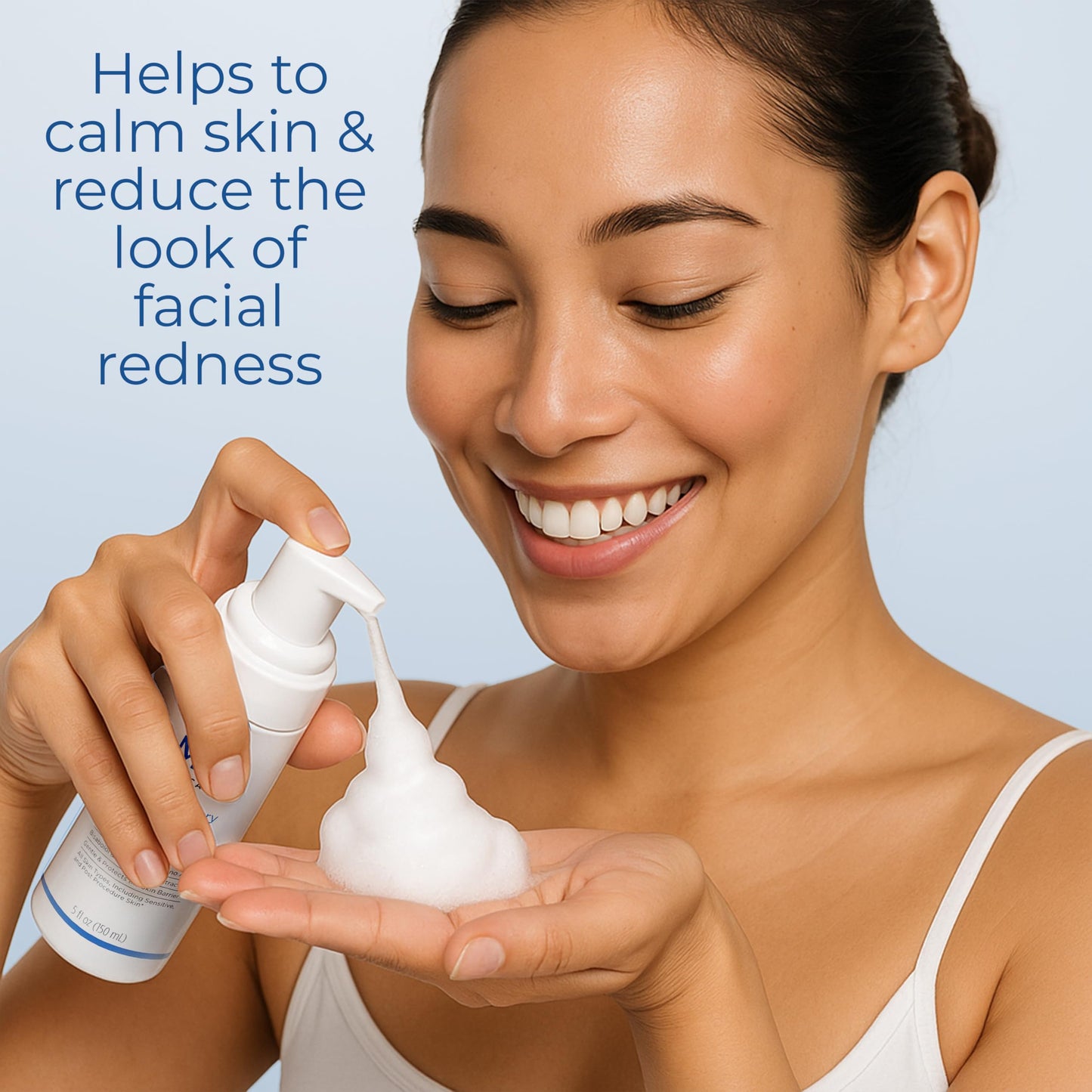 EltaMD Skin Recovery Amino Acid Foaming Cleanser, Gentle Face Cleanser for Sensitive Skin, Proven to Gently Remove Makeup and Sunscreen,Fragrance Free