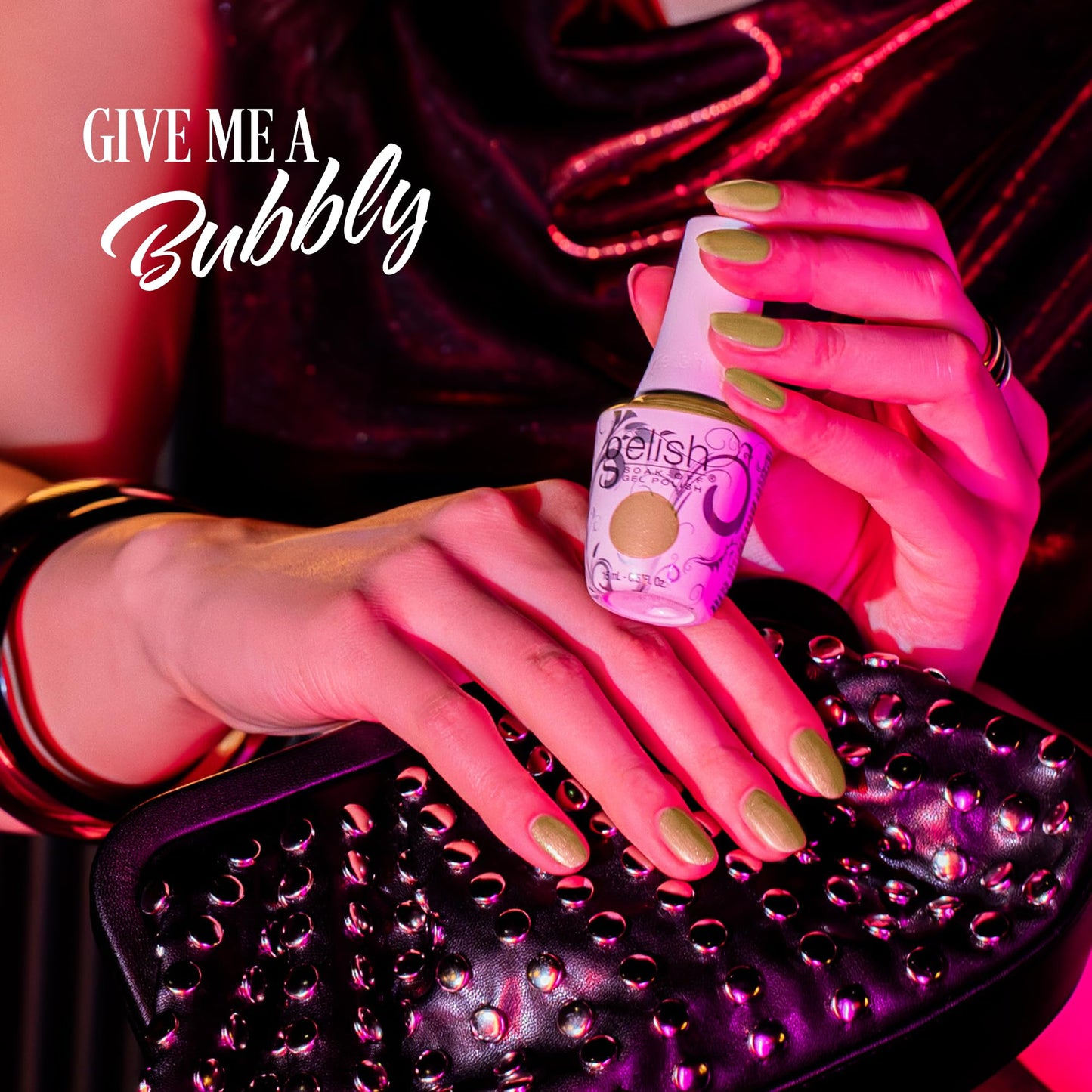 Gelish Living Our Life Collection TPO-Free Gel Nail Polish - Give Me A Bubbly, 15mL Beauty & Personal Care Gelish
