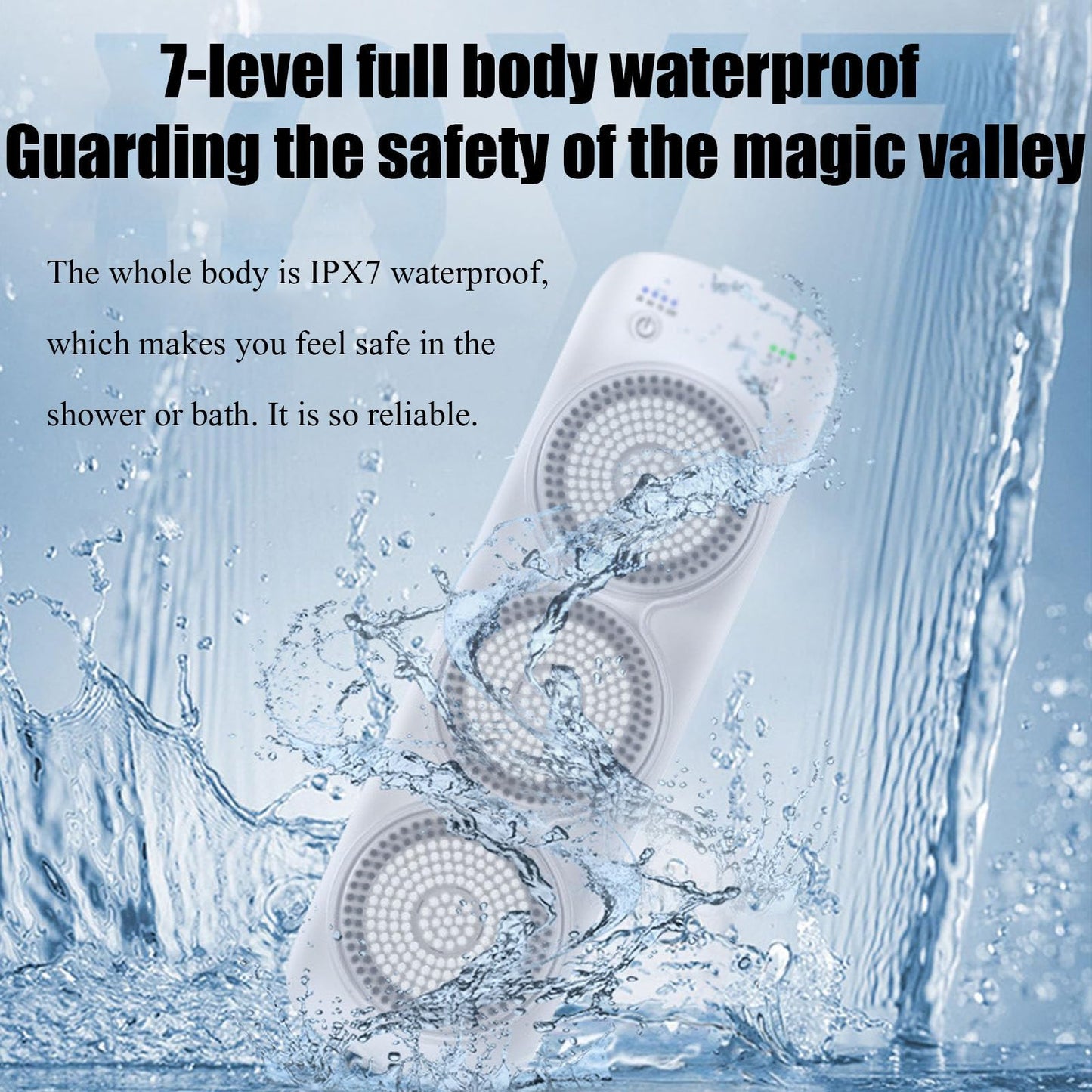 Rotating Body Brush,Electric Wall Mounted Back Bath Brush,Exfoliating Bath Wash Pad,Automatic Rota-Tion Deap Clean Skin,110V Beauty and Personal Care SACLMD