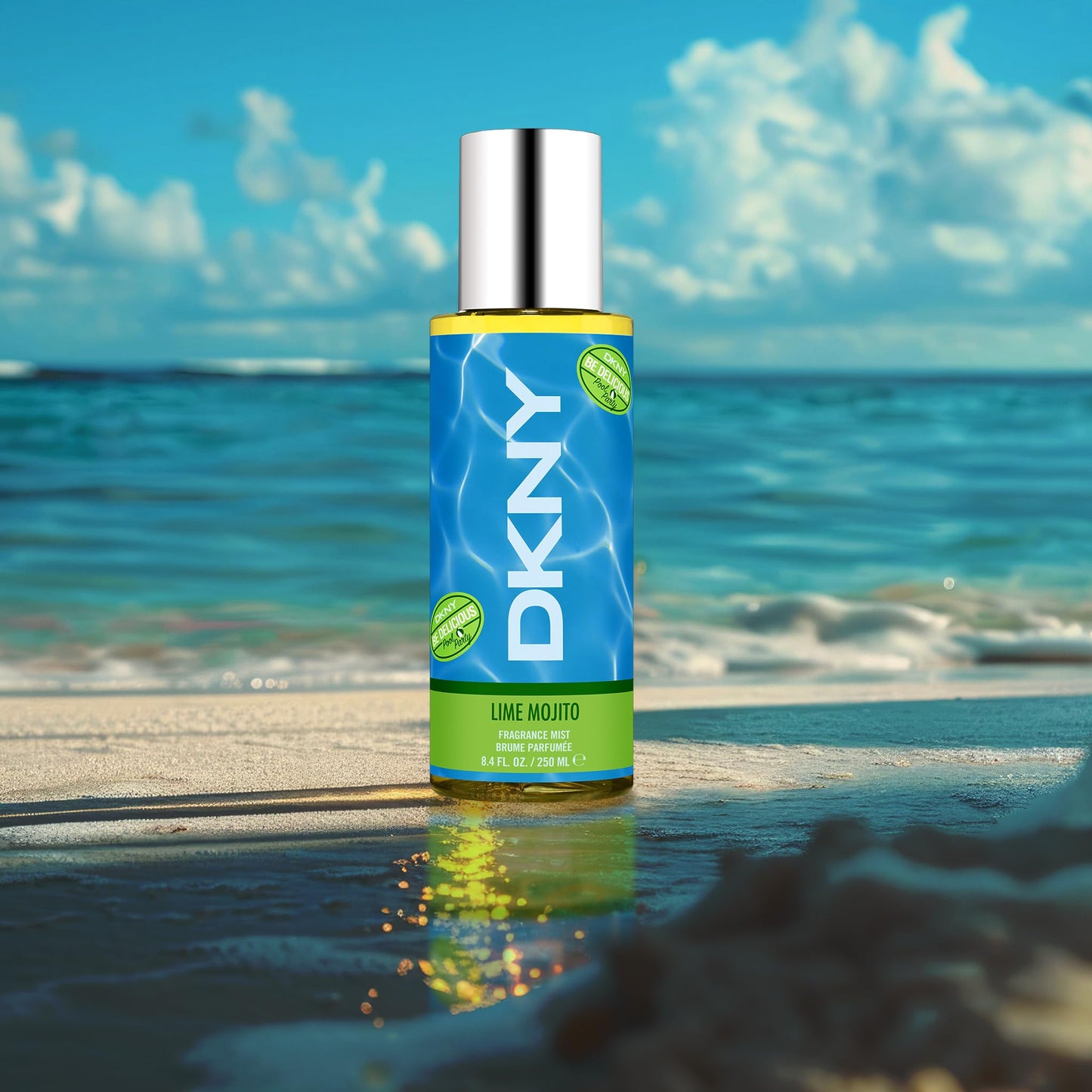 DKNY Be Delicious Pool Party Fragrance Mist For Women, Lime Mojito, 8.4 Fl. Oz.