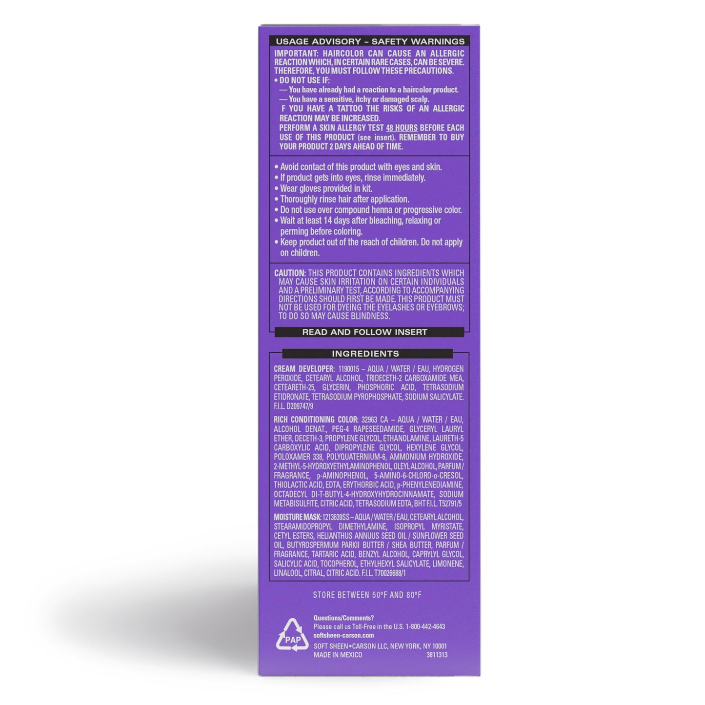 SoftSheen-Carson Dark and Lovely Fade Resist Rich Conditioning Color, Vivacious Red 394