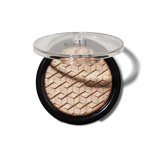 e.l.f. Metallic Flare Highlighter, Versatile, Jelly-like Formula, Multi-Dimensional, Buttery Soft, Creates a High-Luster, High Shimmer Glow, Applies