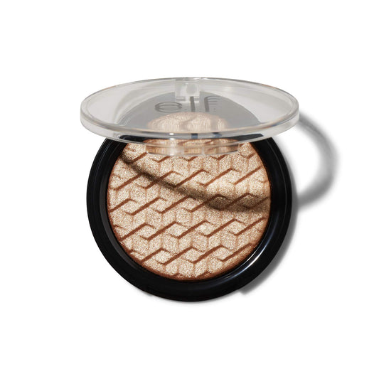e.l.f. Metallic Flare Highlighter, Versatile, Jelly-like Formula, Multi-Dimensional, Buttery Soft, Creates a High-Luster, High Shimmer Glow, Applies