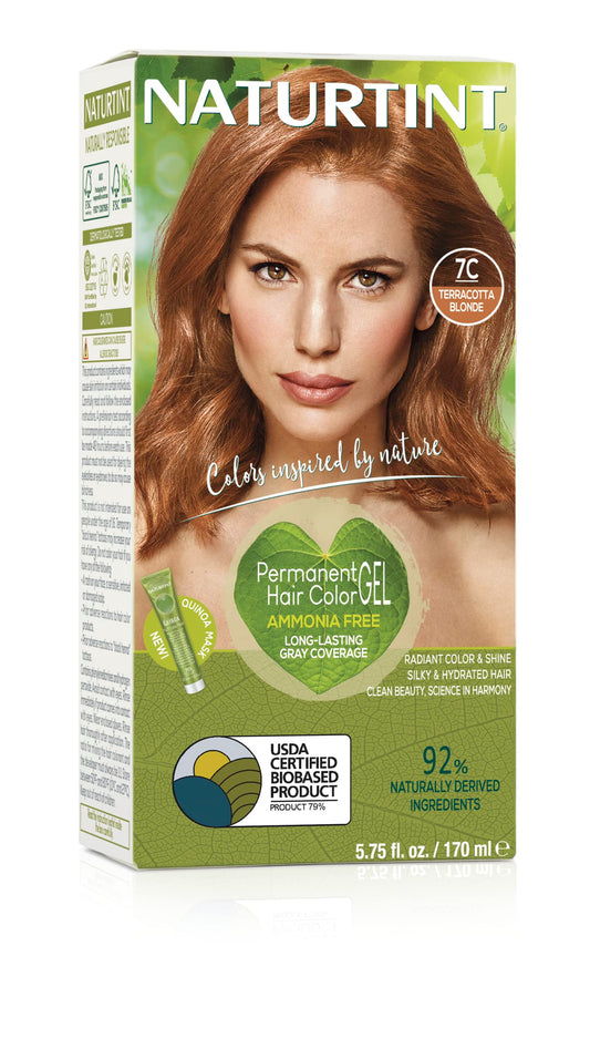 Naturtint - Permanent Hair Colorant 7C Terracotta Blonde - 4.5 oz. Beauty & Personal Care Naturtint