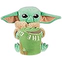 Northwest Star Wars - The Mandalorian Character Hugger Pillow & Fleece Throw Blanket Set, 40" x 50", The Child
