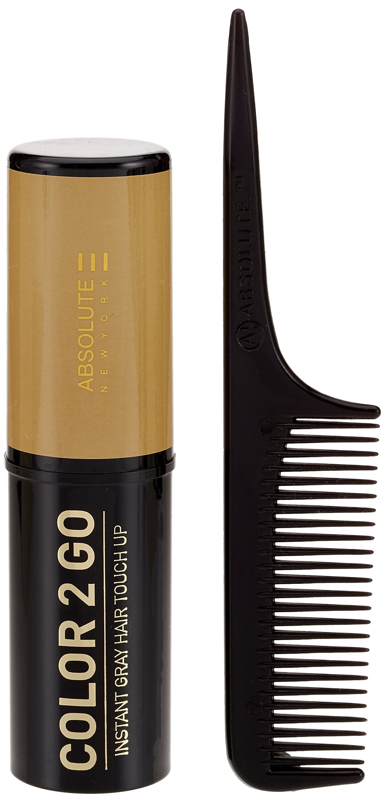 Nicka K Color 2 Go Instant Gray Hair Touch Up 0.53 Oz"Free Starry Lipgloss 10 Ml" (HS 05 Light Brown)