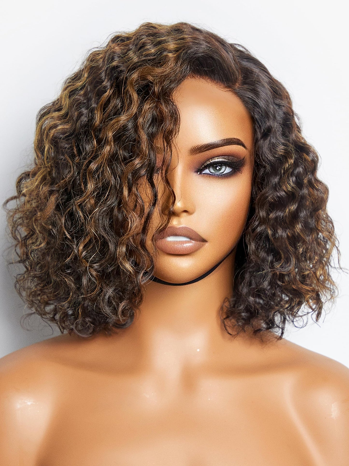 LUVME HAIR Salt & Pepper Layered Bob Glueless Pre-Cut Lace Wig Gray Wigs For Women Short Grey Hair Glueless Bob Wigs Pre Plucked Pre Cut Pixie Cut Beauty and Personal Care LUVME HAIR Default Title
