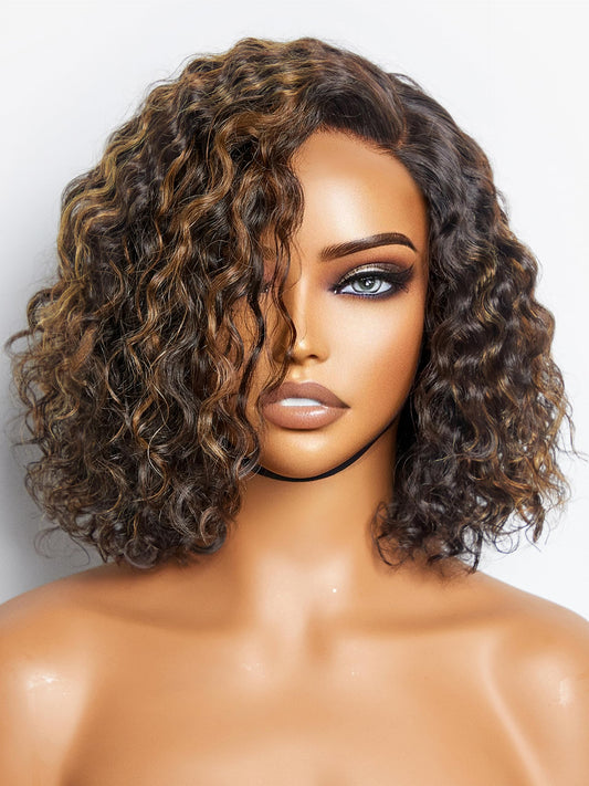 LUVME HAIR Salt & Pepper Layered Bob Glueless Pre-Cut Lace Wig Gray Wigs For Women Short Grey Hair Glueless Bob Wigs Pre Plucked Pre Cut Pixie Cut Beauty and Personal Care LUVME HAIR Default Title
