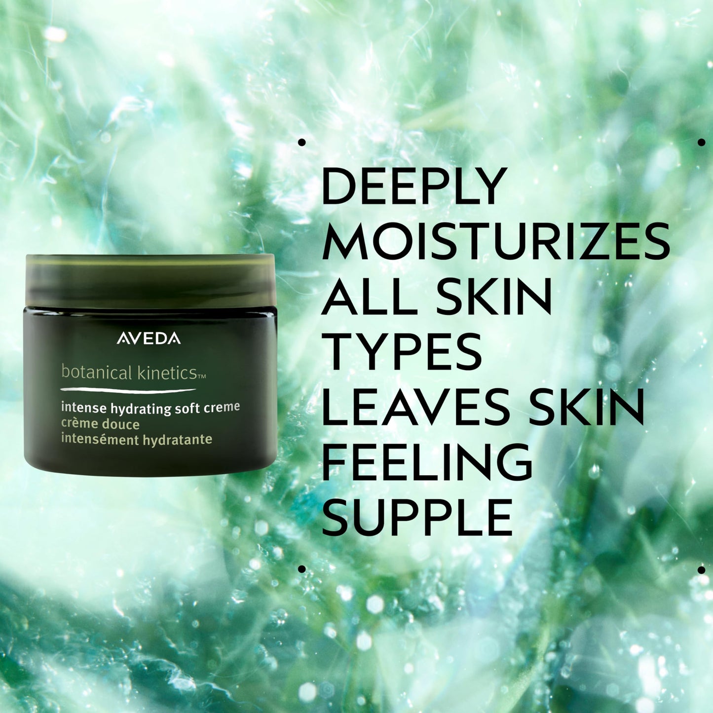 Aveda Botanical Kinetics Intense Hydrating Soft Creme | Face Cream for All Skin Types | with Cupuaçu Butter, 1.7 Fl Oz