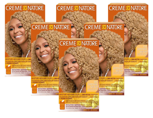 Creme Of Nature Color C43 Lightest Blonde Kit (6 Pack)
