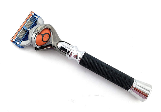 G.B.S Professional Shaving Razor 6in Long Handle and 1 Blade, Black Beauty and Personal Care G.B.S