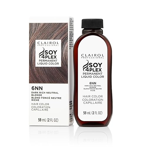 Clairol Professional Permanent Liquicolor, 6nn Dark Neutral Blonde, 2 Fl Oz - Packaging May Vary