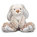 Melissa & Doug Burrow Bunny Stuffed Animal Plushie with Big Feet, Floppy Ears & Fluffy Tail, Adorable Pretend Play Toddler Toys for Girls & Boys 3+