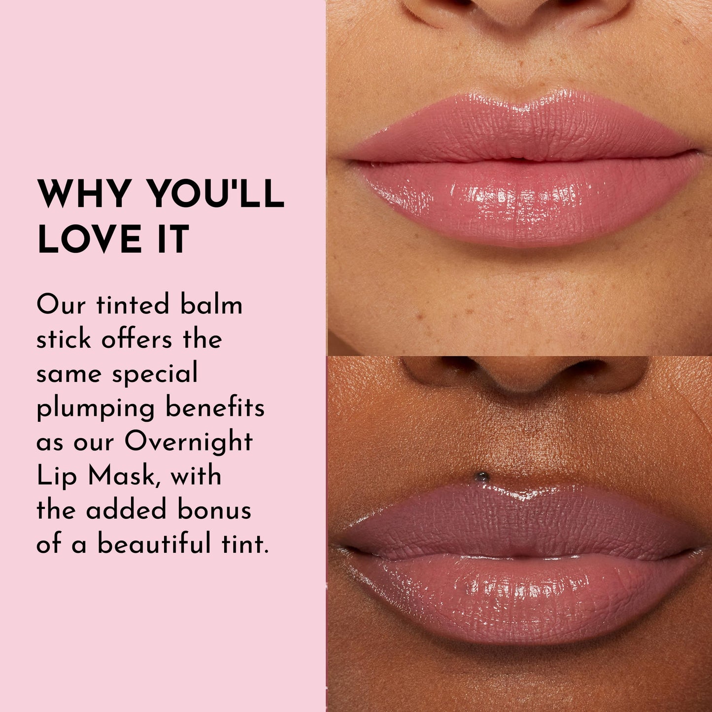 Lawless Forget the Filler Lip Plumping Line Smoothing Tinted Balm - Posey - Premium Tinted Lip Balm with Natural Ingredients to Plump and Smooth Lips