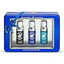 Beverly Hills Polo Club BHPC Men's 3-Piece Eau De Toilette Gift Set | Designer Cologne Collection for Him | Citrus Fragrance Sampler | Travel-Size