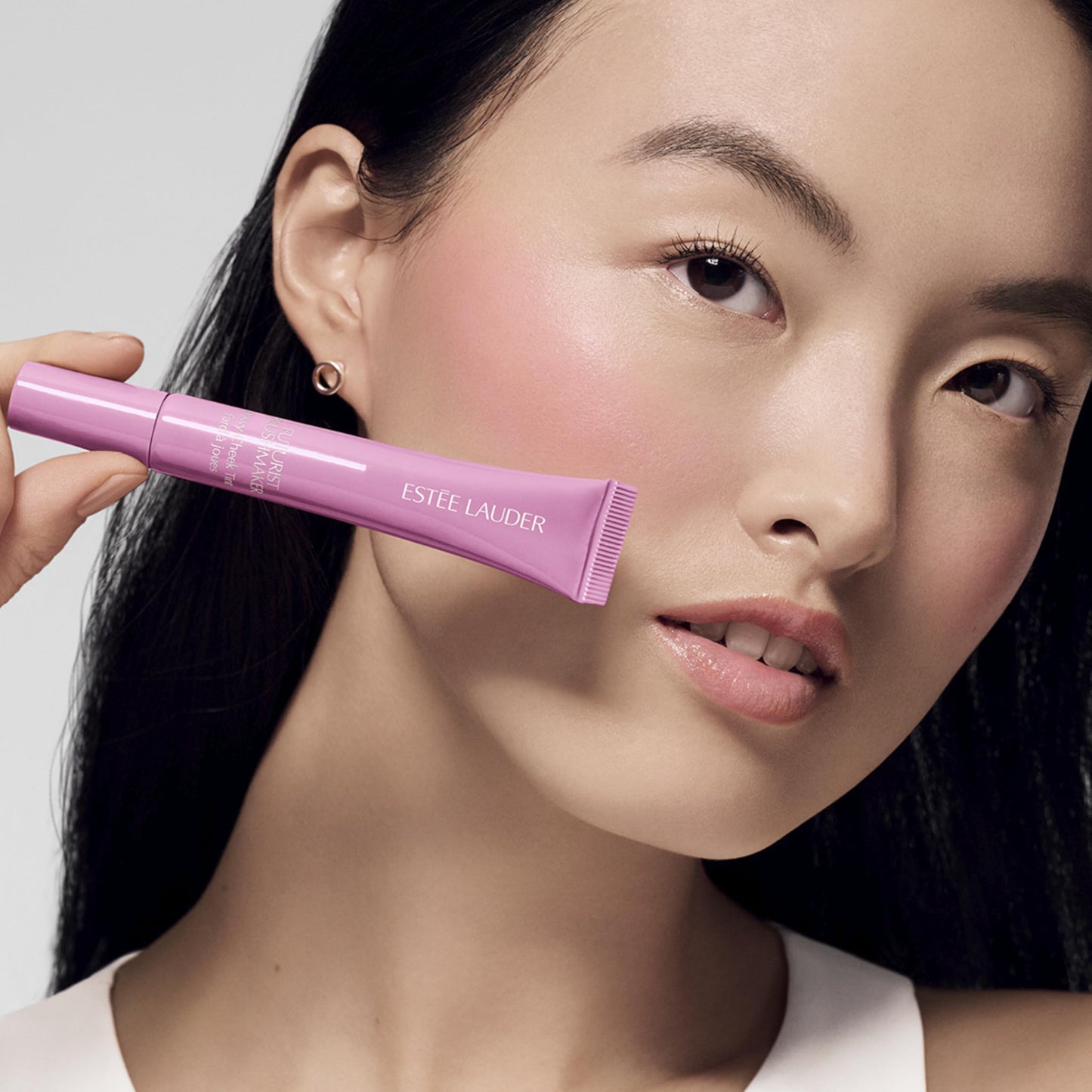Estée Lauder Futurist Blushmaker Dewy Cheek Tint | Hydrating Liquid Blush with Glycerin, 01 Meet Cute, 0.34 Ounce