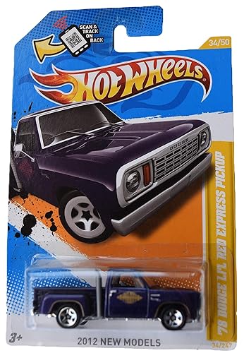 Hot Wheels '78 Dodge Li'l Red Express Pickup 34/247, Purple