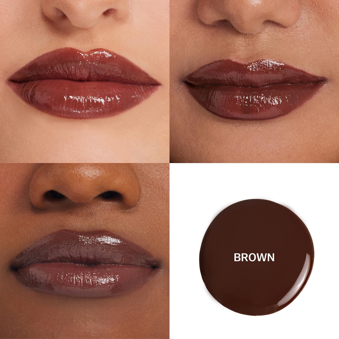 BASMA Beauty Ultra-Hydrating Rich Pigment Lip Gloss, Blurring Gloss with Shine, Non-Sticky High-Impact Color for Dry Lips, Nourishing Comfort, Glossy