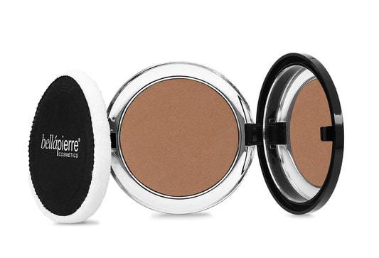bellapierre Compact Mineral Bronzer | Beautifully Warms for a Sun Kissed Glow | Infused with Nourishing Jojoba | Non-Toxic & Paraben Free Formula