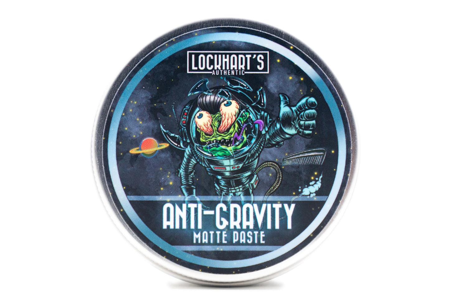 Lockhart’s Authentic Anti-Gravity Matte Hair Paste - Handcrafted Clay Pomade for Men - High Texture, Low Shine - Made With Cucumber & Rosemary Extract