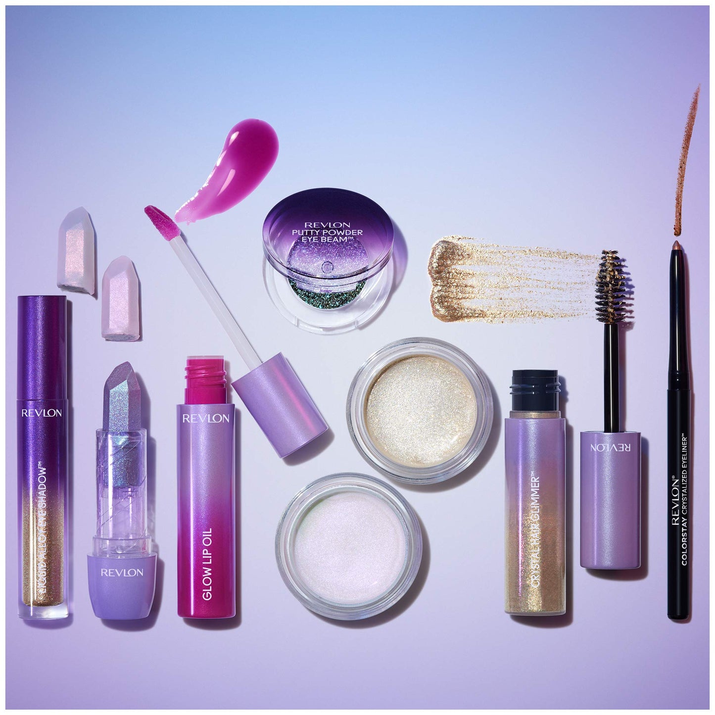 Revlon Crystal Aura Limited Edition Glow Gelee, Highlighter Makeup, Happy Glow Lucky