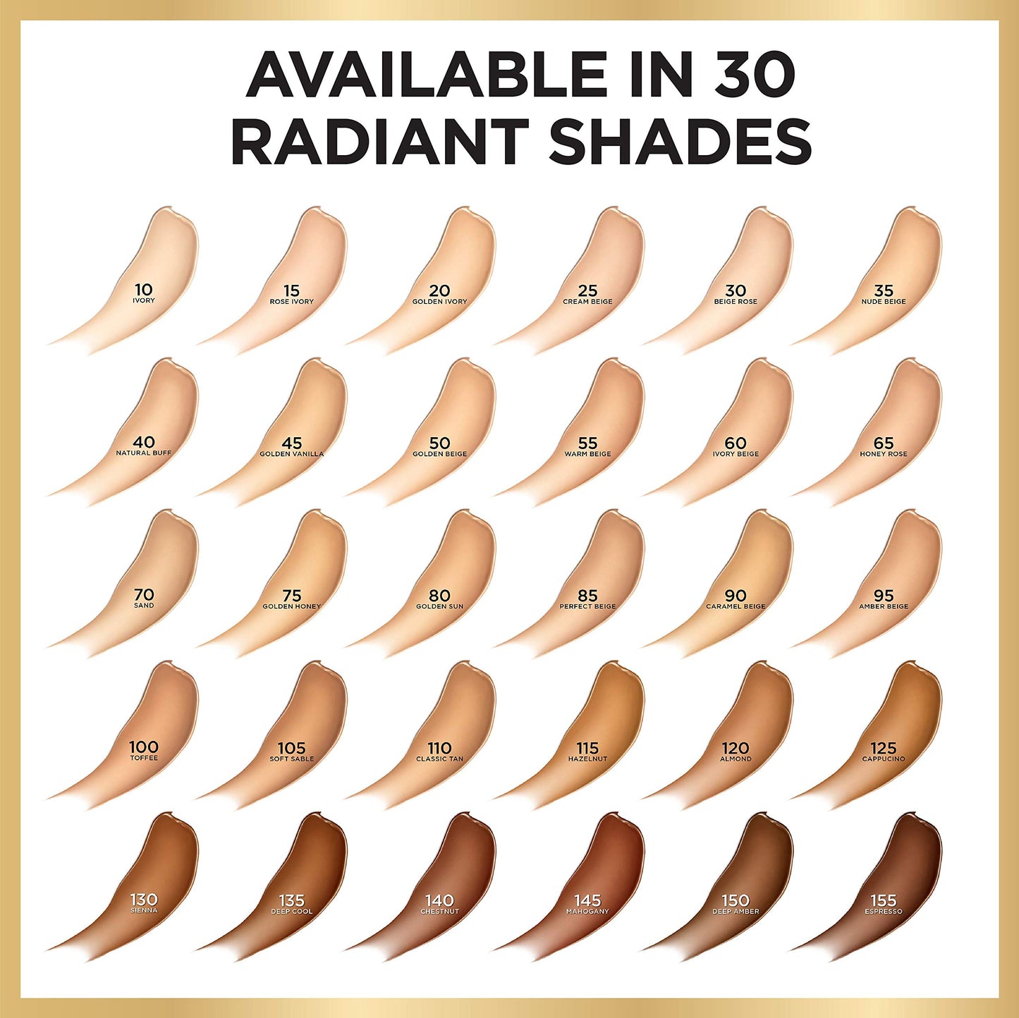 L'Oreal Paris Age Perfect Radiant Serum Foundation with SPF 50, Natural Buff, 1 Ounce Beauty and Personal Care L'Oreal Paris