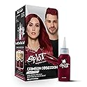Splat Crimson Obsession Semi Permanent Hair Dye Kit with Bleach, 1 Application, Includes Red Hair Dye, Oxide & Bleach Powder, Vegan & Cruelty Free