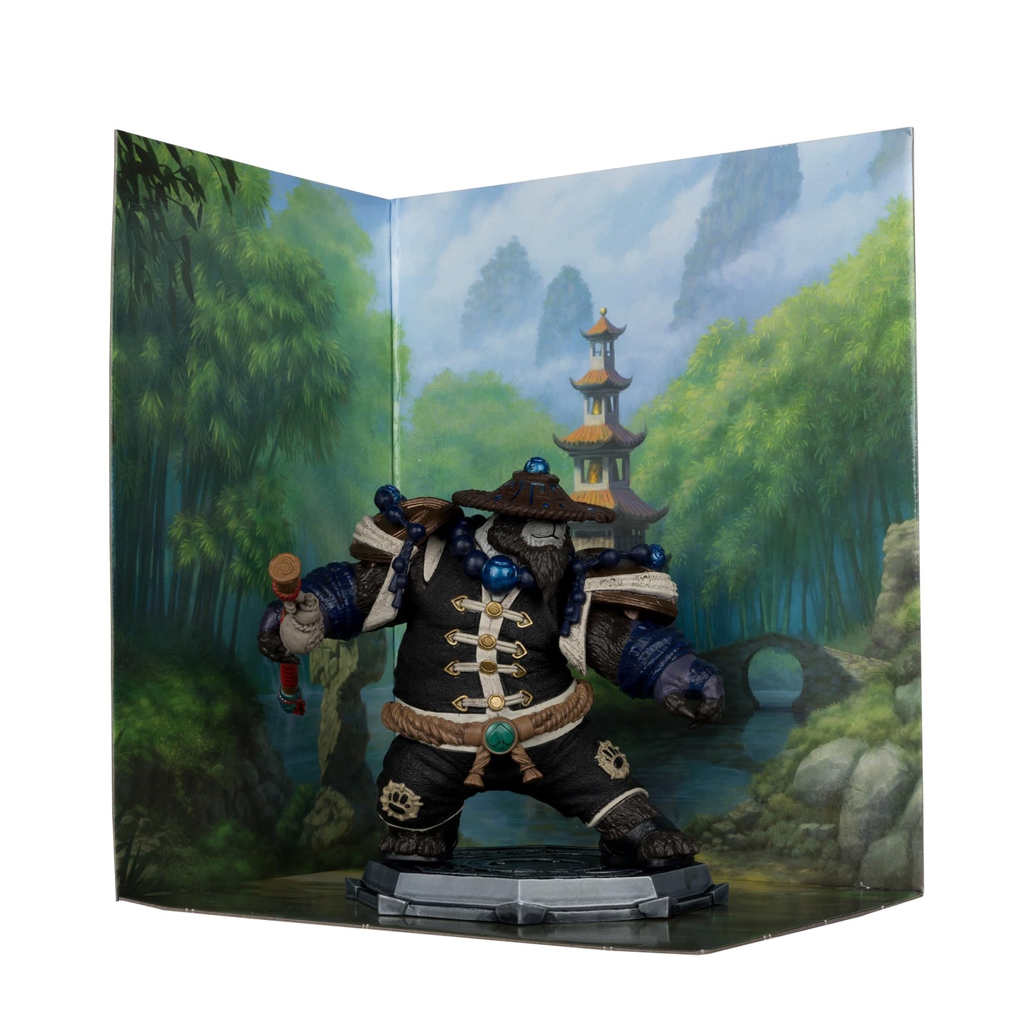 McFarlane Toys - World of Warcraft Pandaren: Monk & Rogue 1:12 Scale Posed Figure