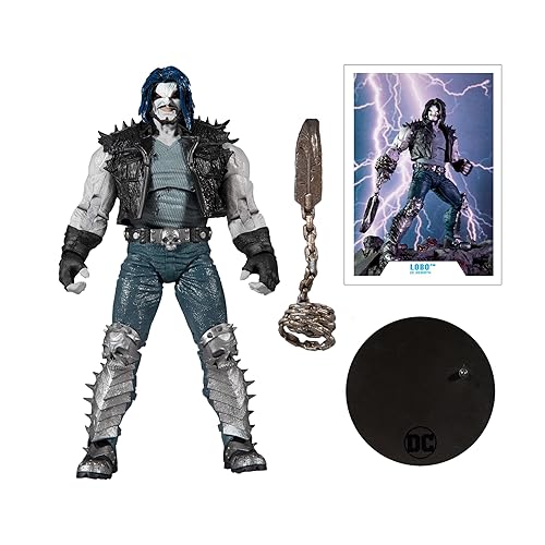McFarlane Toys DC Multiverse Lobo (DC Rebirth) 7" Action Figure with Accessories