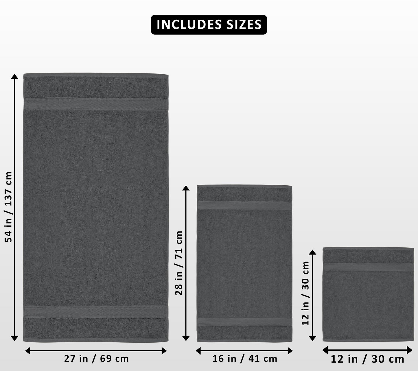 Utopia Towels 8 Piece Luxury Towel Set - Majestic Plush, Super Absorbent & Quicker-to-Dry, Thick 100% Ring Spun Cotton Towels for Bathroom, Spa…