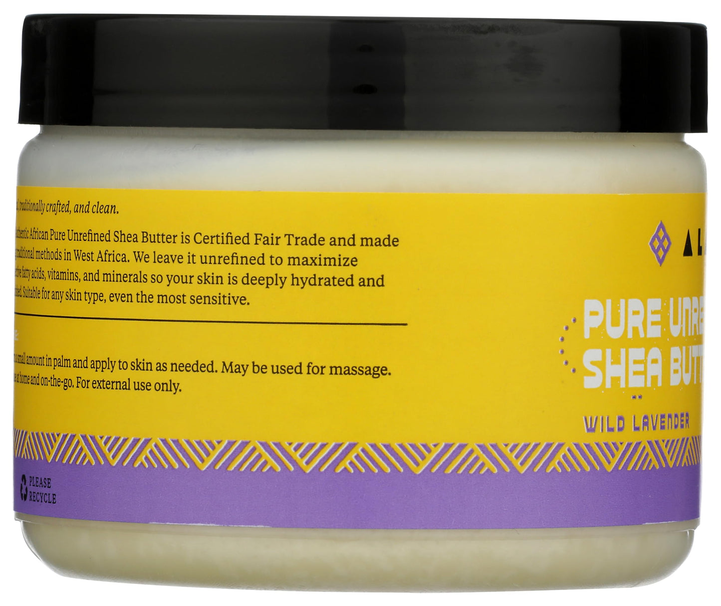 Alaffia Butter Shea Wild Lavendr, 11 oz