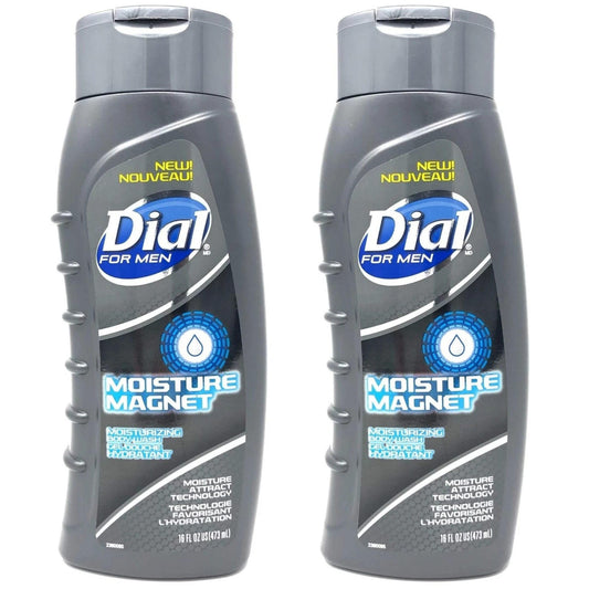 Dial For Men Body Wash Moisture Magnet 16 Ounce (473ml) (Pack of 2) Beauty & Personal Care Henkel
