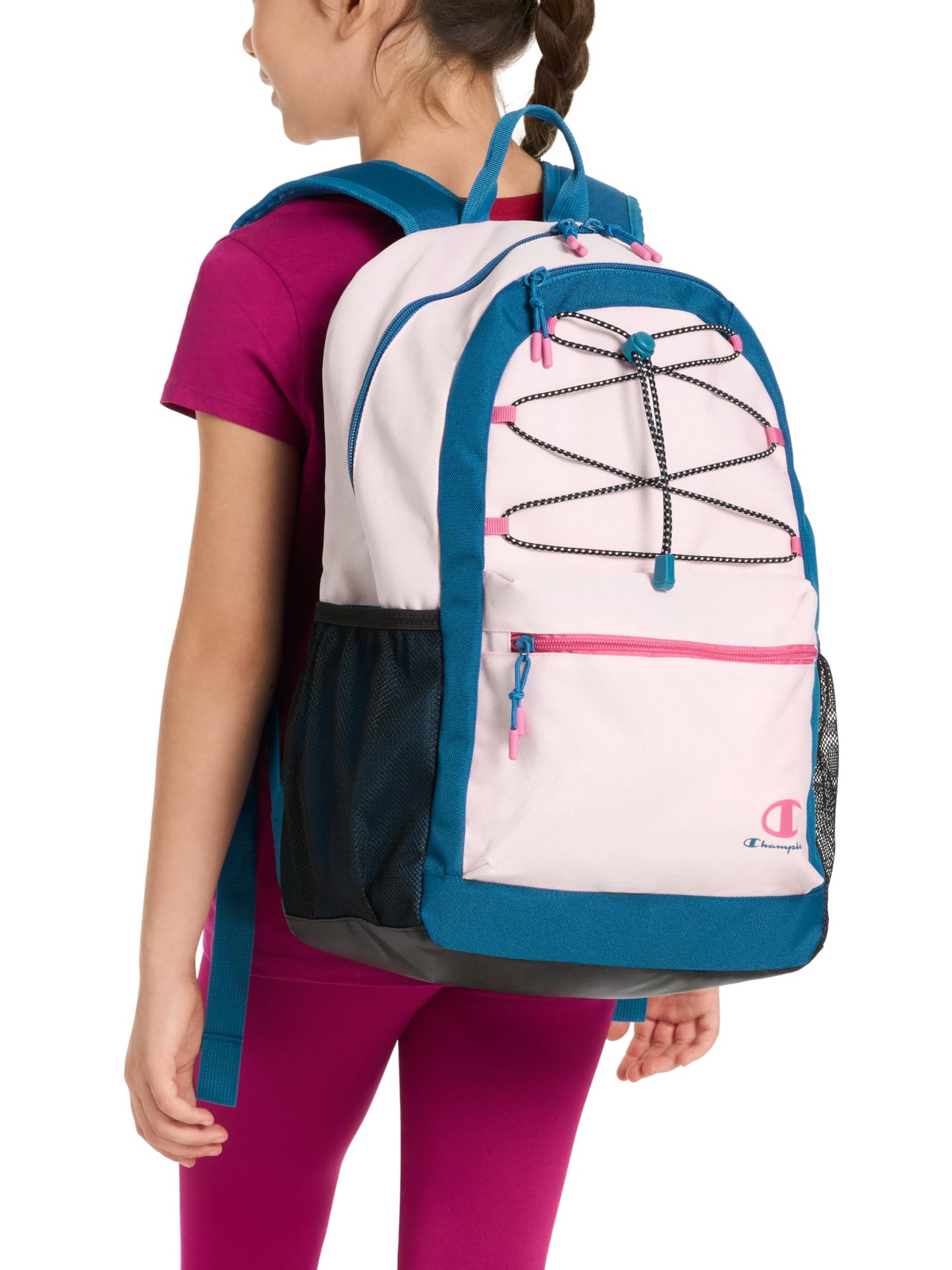 Champion Bungee Backpack, Tan Combo, OS