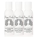 Rizos Curls Trio Travel Curl Kit, Includes Travel Hydrating Shampoo, Travel Deep Conditioner, Travel Curl Cream, Gently Cleanse, Hydrate and Style