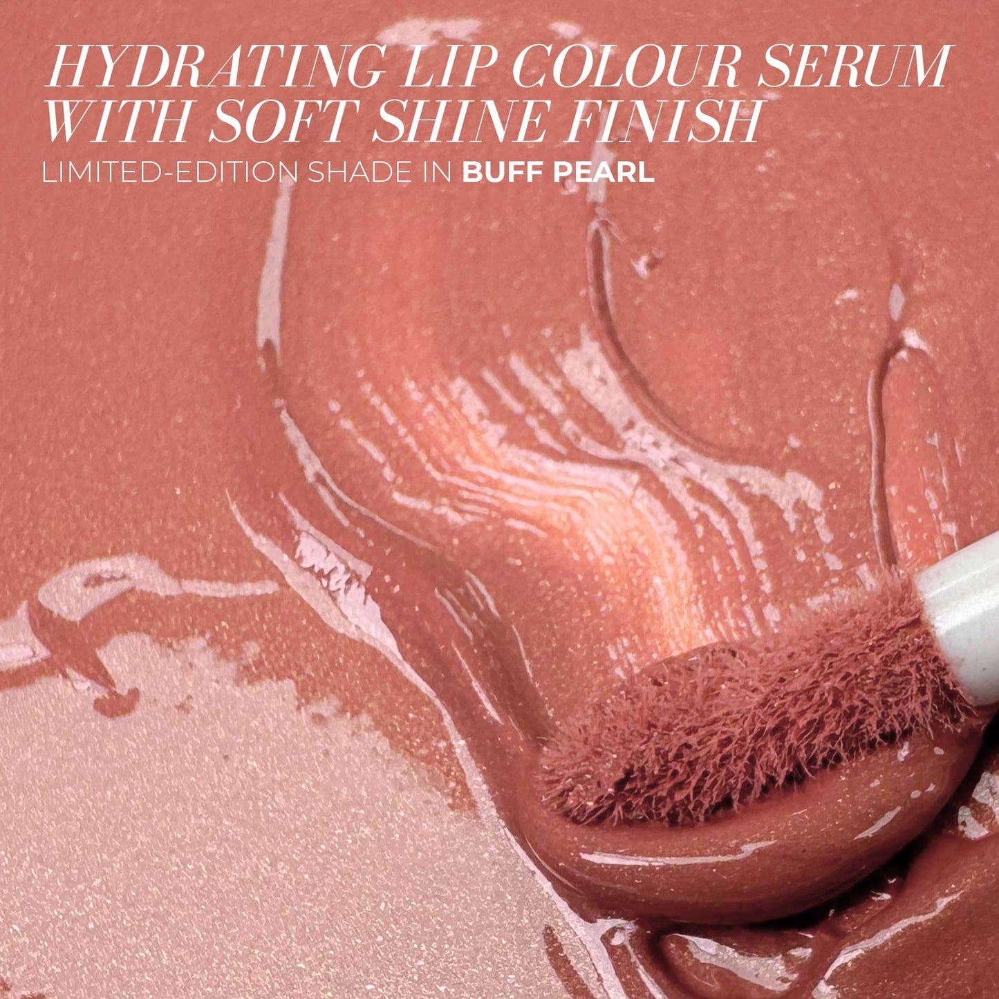 FITGLOW Beauty Lip Colour Serum | Hydrating Lip Gloss | Plumping Anti-Aging Lip Treatment | Natural Shine with Pomegranate Sterols & Collagen |