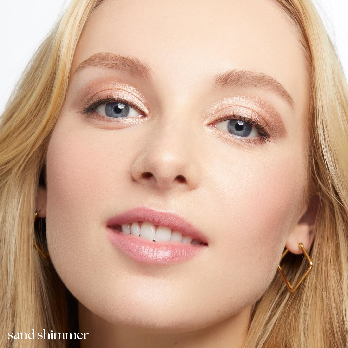Julep Eyeshadow 101 Cream-to-Powder Waterproof Shadow Stick - Sand Shimmer - Long-Lasting, Crease-Proof, Champagne Toned Shimmer Cream Eyeshadow