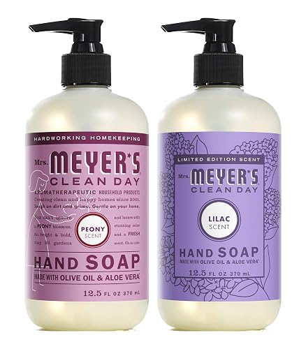 Mrs. MEYER'S CLEAN DAY Limited Edition Hand Soap Bundle (Lilac and Peony)