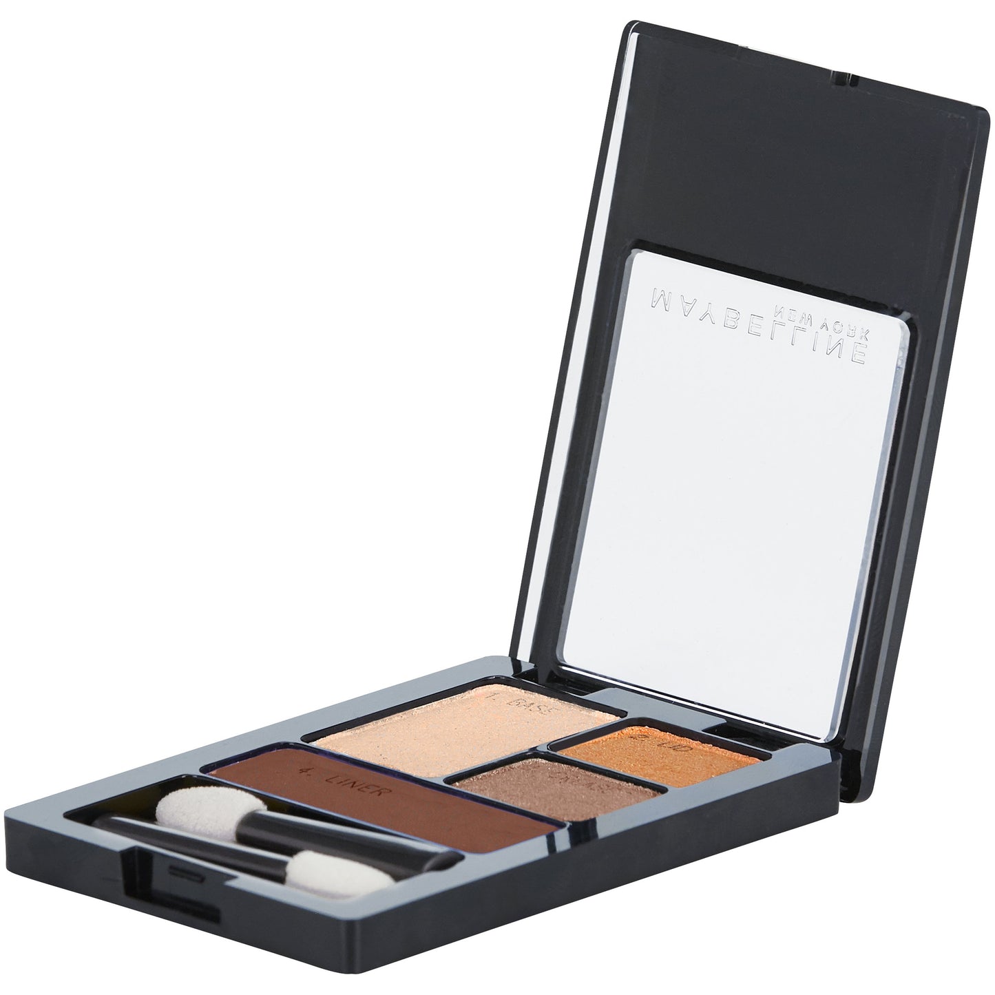 Maybelline Expert Wear Eyeshadow Quads, Chai Latte, 0.17 oz.