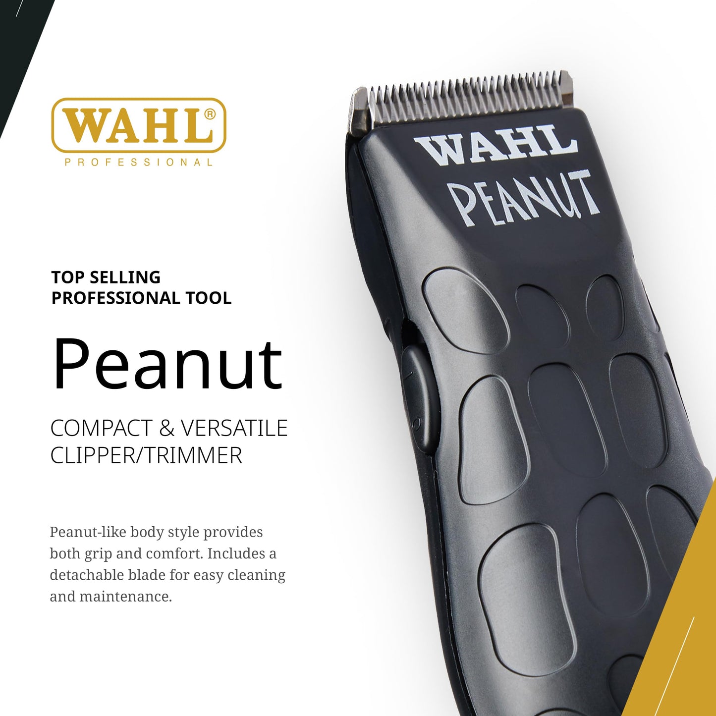 Wahl Professional Peanut Clipper and Trimmer, Limited Edition Orchid & Black, Versatile Corded, Lightweight, Powerful Rotary Motor Beauty and Personal Care Wahl Professional
