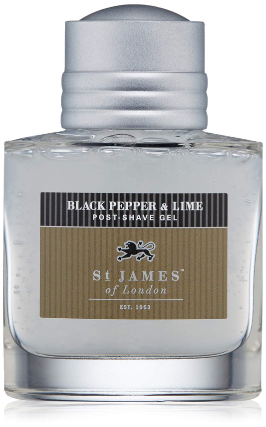 St James of London Black Pepper & Lime Post Shave Gel, 3.4 oz