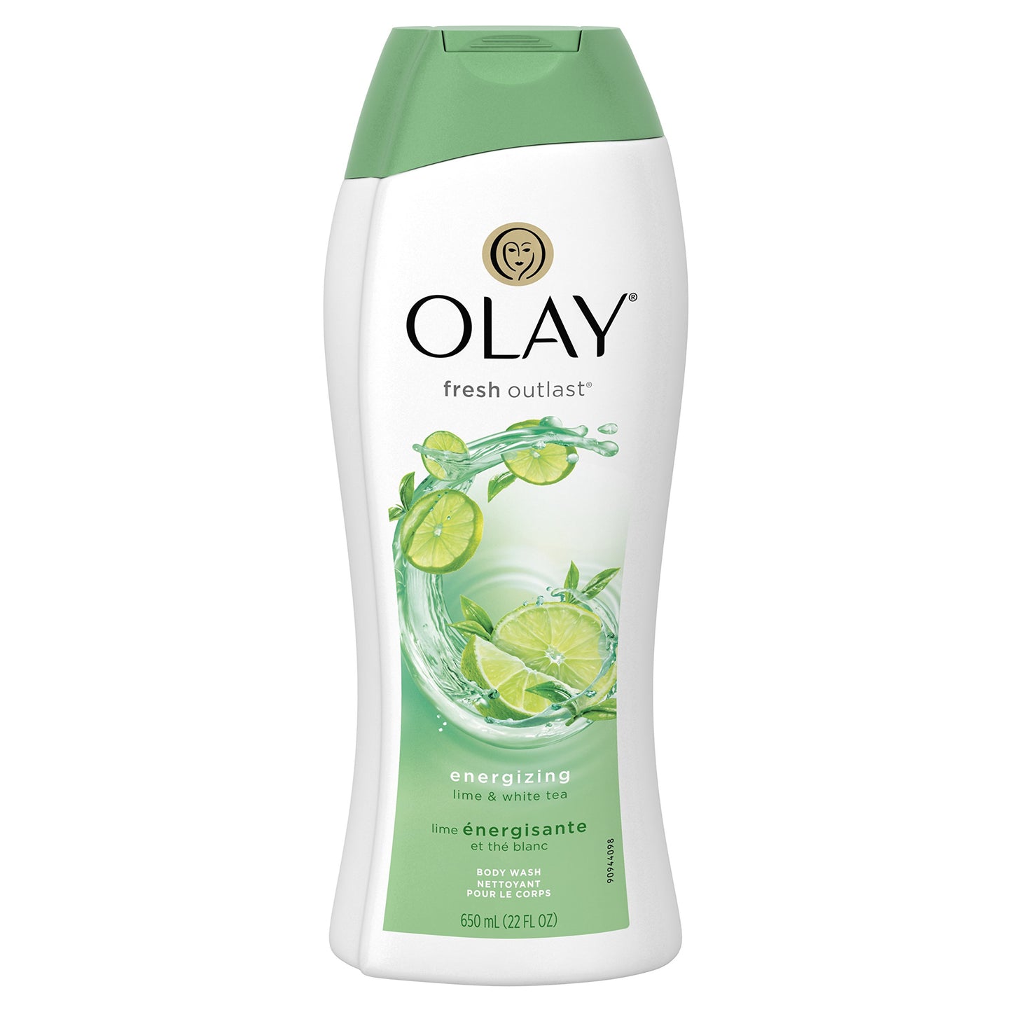 Olay Fresh Outlast Energizing Lime & White Tea Body Wash, 22 oz