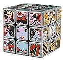 Rubik’s Cube, Disney 100th Anniversary Metallic Platinum 3x3 Cube, Disney Toy, Problem-Solving Brain Teaser, Classic Color-Matching Puzzle, Fidget…