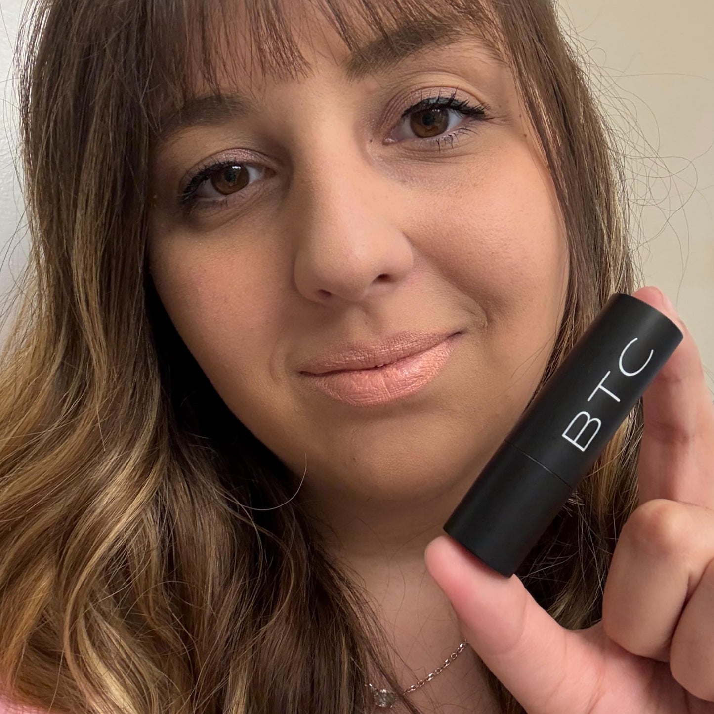 By The Clique Moisturizing Pale Pink Nude Satin Lipstick | Everyday Play