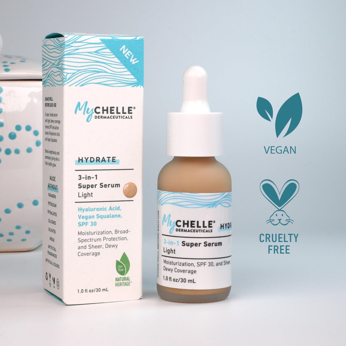 MyCHELLE Light 3-in-1 Super Serum, 1 oz Beauty & Personal Care MyChelle Dermaceuticals