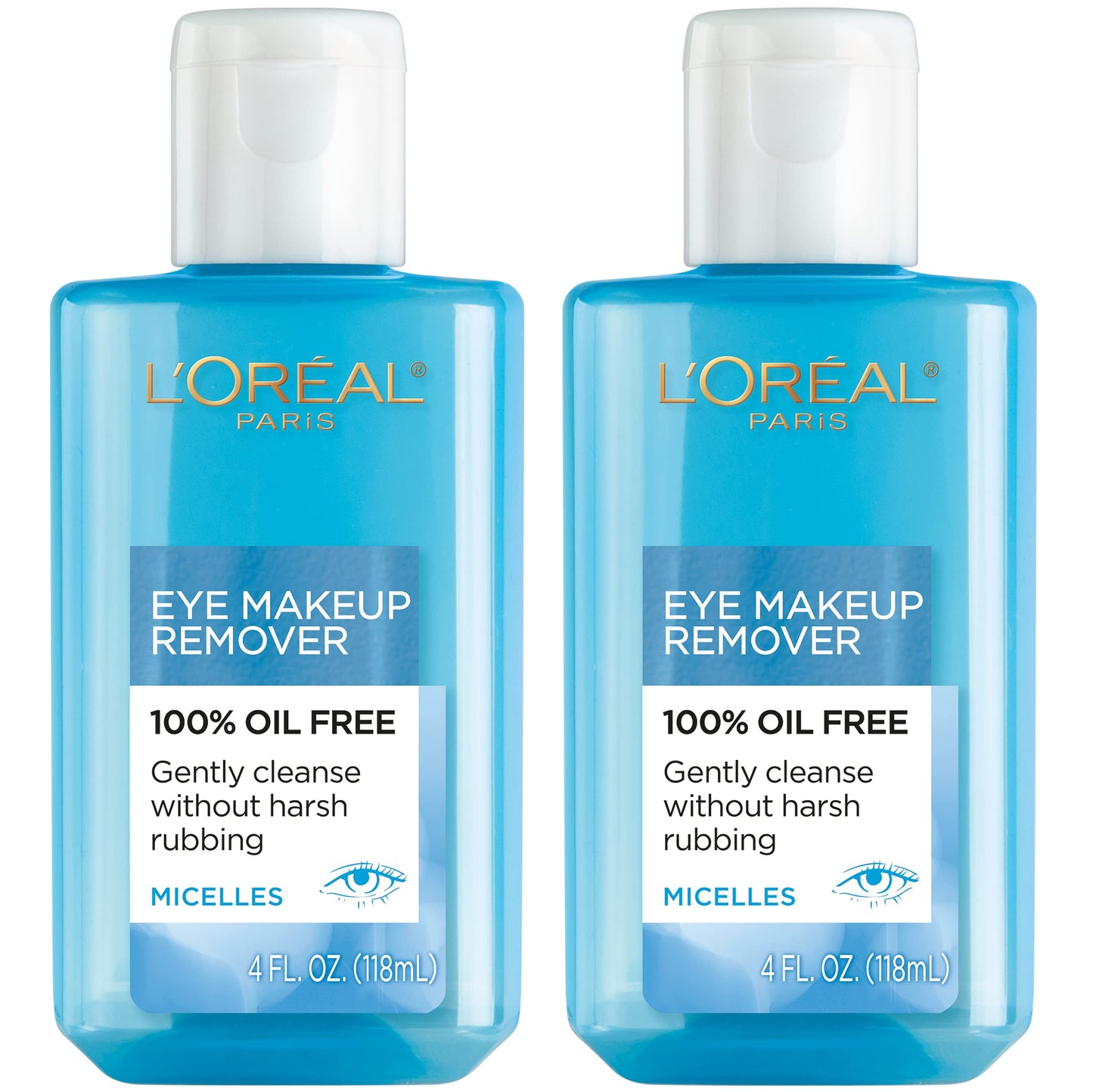 L'Oreal Paris Clean Artiste Oil Free Eye Makeup Remover, 2 Count Beauty and Personal Care L'Oreal Paris Default Title