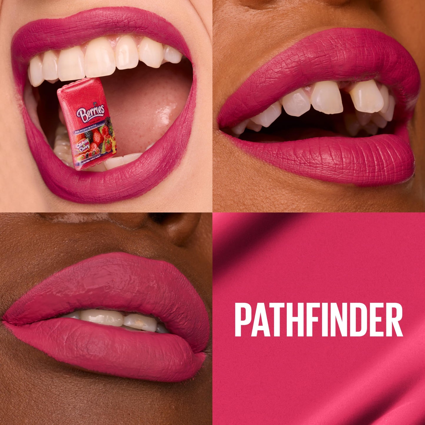 Maybelline Super Stay Matte Ink Liquid Lipstick Makeup, Long Lasting High Impact Color, Up to 16H Wear, Pathfinder, Berry Pink, 1 Count, Packaging May